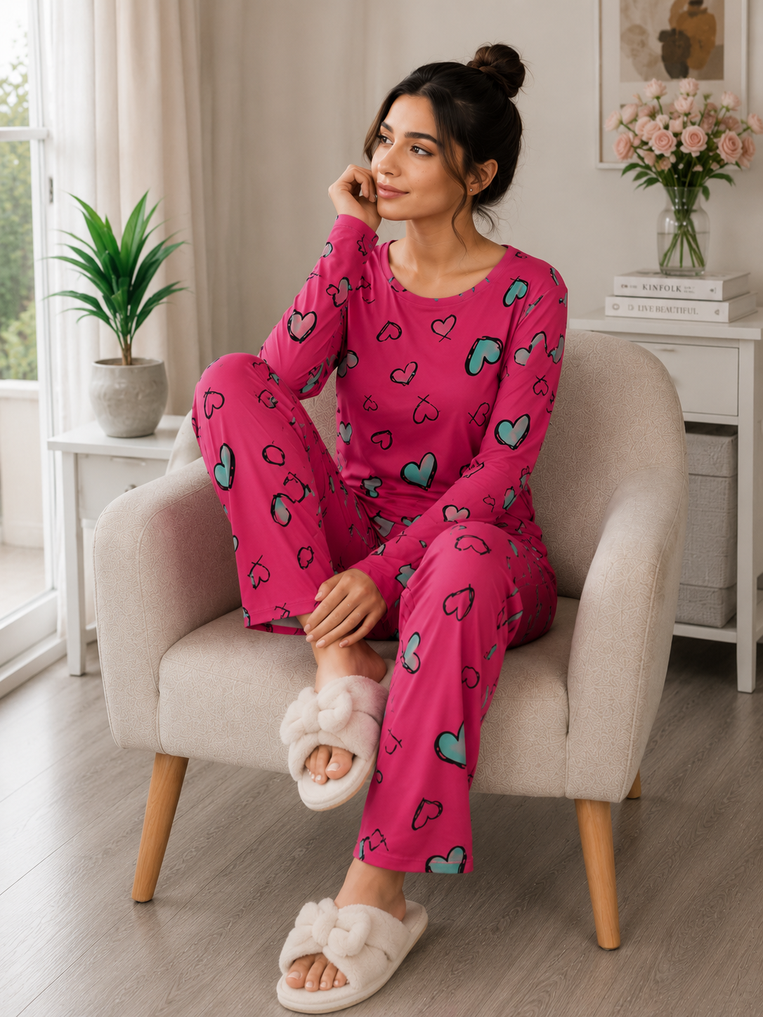 Sweetheart Cozy PJs Set