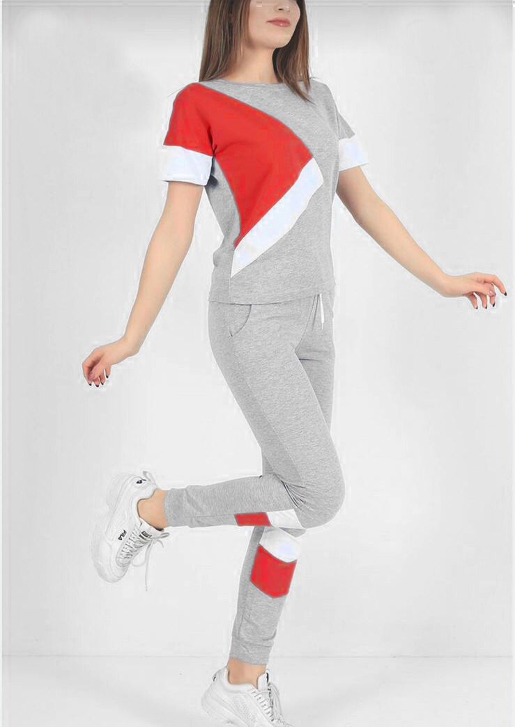 Trend Line Panel Track Suit